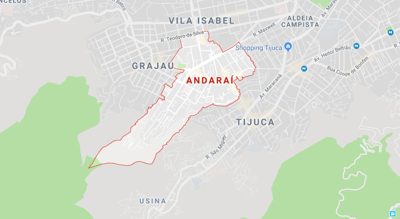 mapa andarai